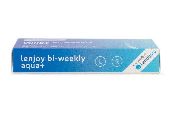 Lenjoy Bi-weekly Aqua+ (12 linser) + Solunate Multi-Purpose 400 ml med etui