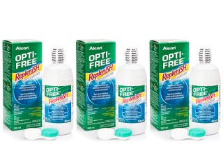 OPTI-FREE RepleniSH 3 x 300 ml med etuier