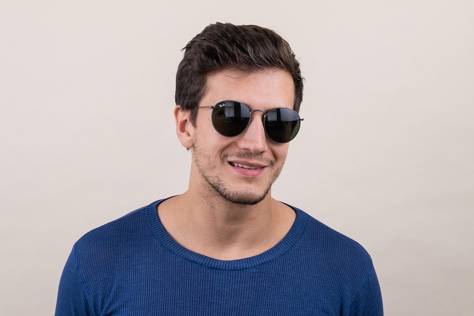 Ray ban homme round metal online